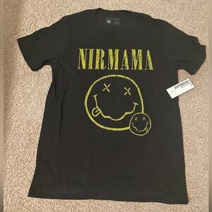 Hubs and Hers - Nirvmama shirt - brand new with tags
